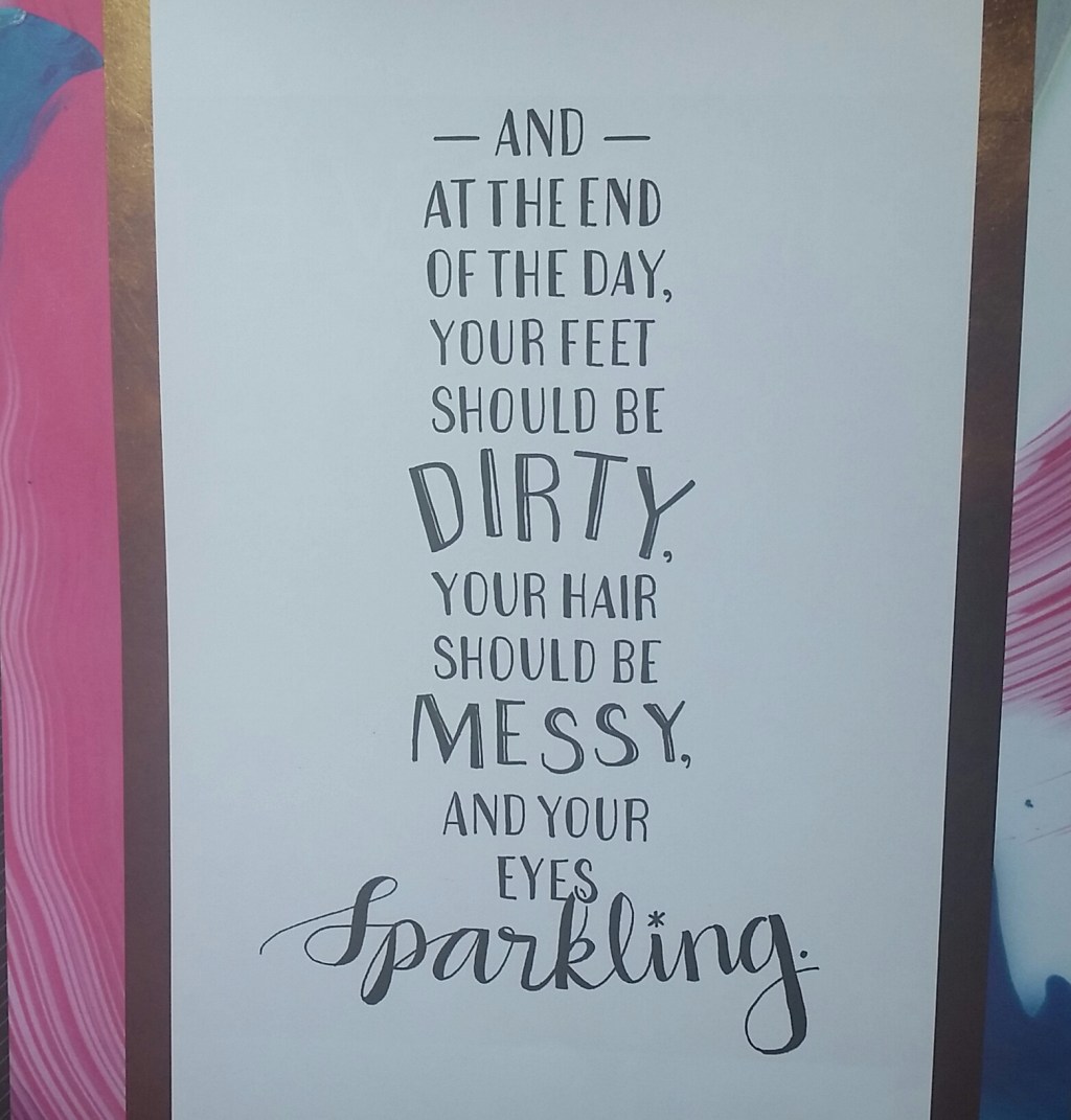 True Beauty:  Dirty Feet, Messy Hair, and Sparkling&nbsp;Eyes
